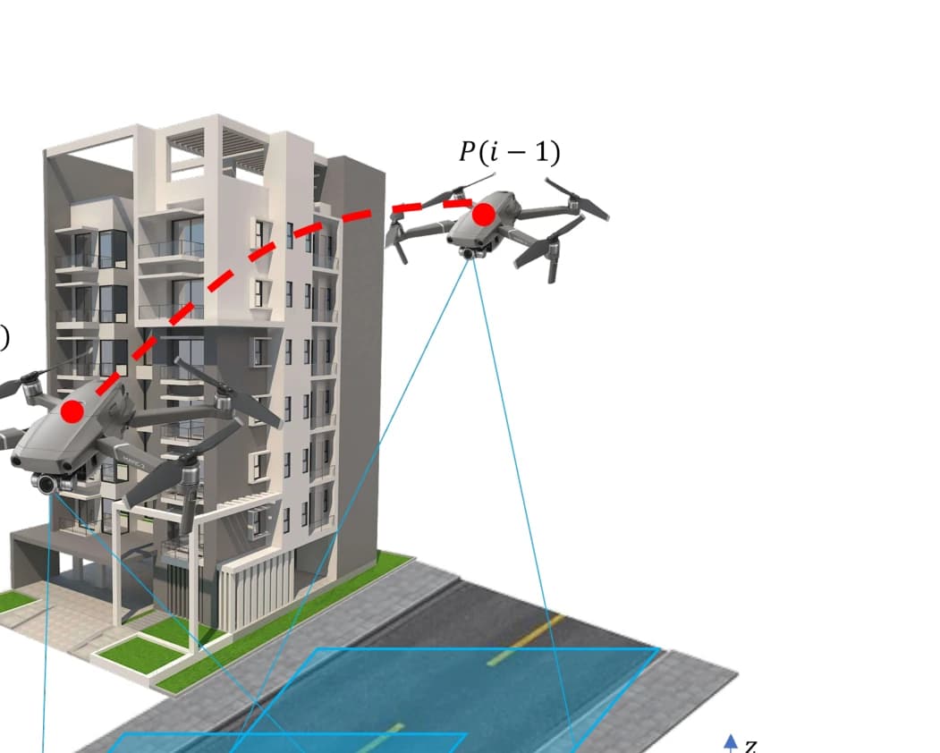 Monocular visual-odometry localization flow from image capture to position estimation.