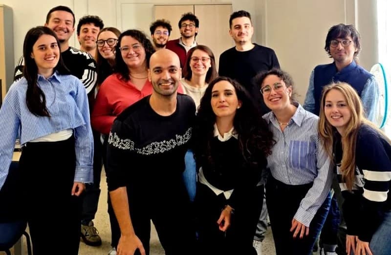 Arman Neyestani with colleagues at CeSMA, University of Naples Federico II.